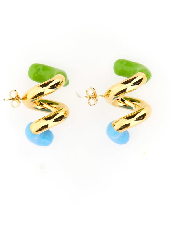 Sunnei Double Fusillo Earring - Multicolour