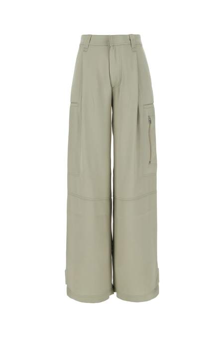 パンツ AMI PARIS IVORY VISCOSE BLEND WIDE-LEG PANT Ami Paris Beige Viscose Blend Wide-Leg Pant – LOZURI®