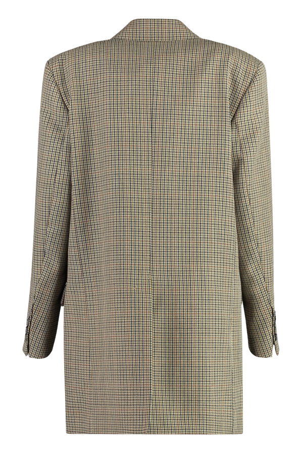 Ami Alexandre Mattiussi Double-Breasted Wool Blazer - Multicolour