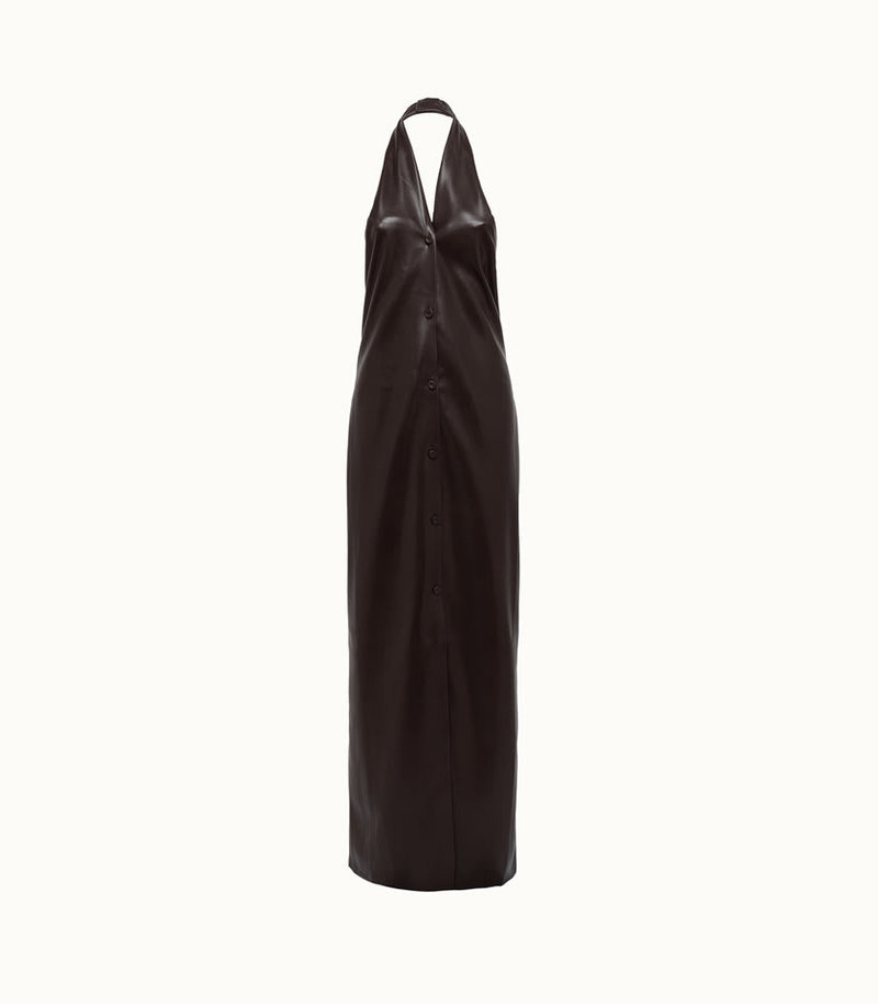 Nanushka Elima Dress - Brown