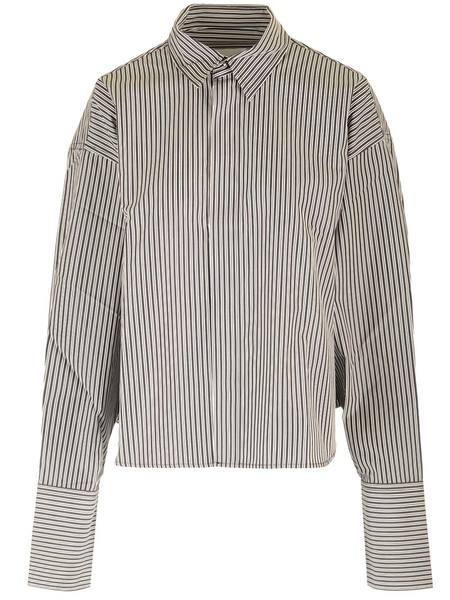 【送料&関税込】Ami Alexandre Mattiussi Ivory Viscose Blend Ami Alexandre Mattiussi Viscose Blend Shirt - Ivory | Garmentory
