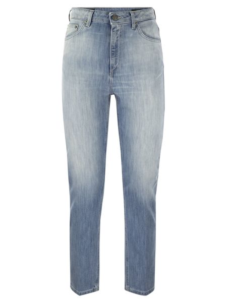 デニム・ジーパン DONDUP CINDY - Regular stretch denim jeans Dondup Cindy Regular Stretch Jeans - Denim | Garmentory