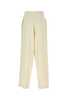 Ami Alexandre Mattiussi Viscose Blend Wide-Leg Pant - Ivory - Thumbnail 2