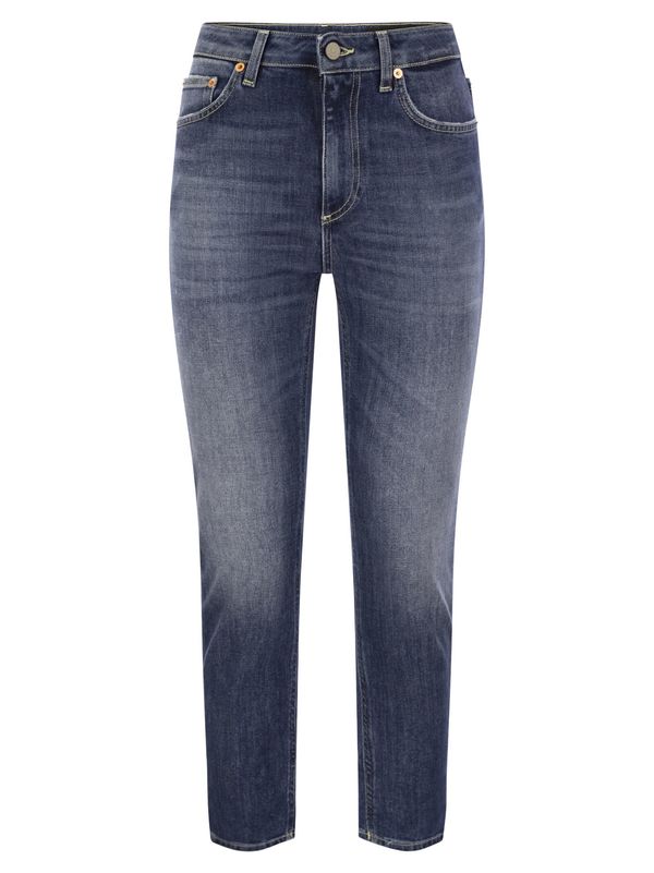 デニム・ジーパン DONDUP CINDY - Regular stretch denim jeans Dondup Cindy Regular Stretch Jeans - Denim | Garmentory