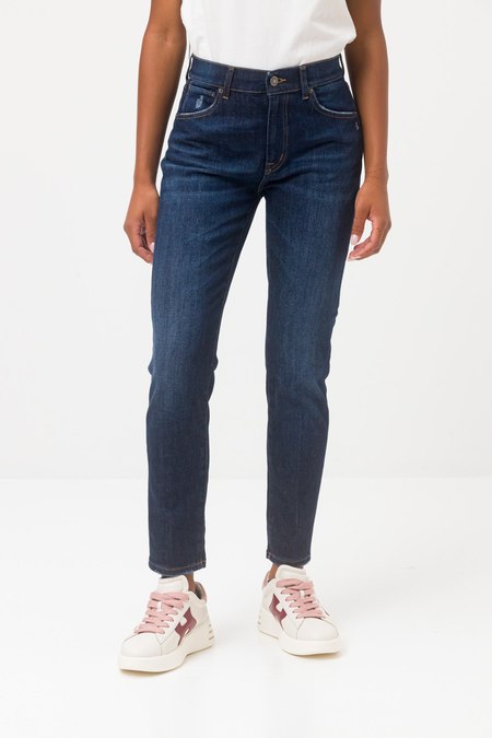 Dondup Iris Jeans - Denim Blue | Garmentory