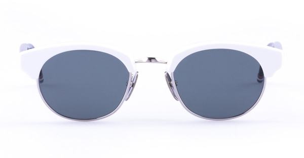 Thom Browne Oval Sunglasses - Black