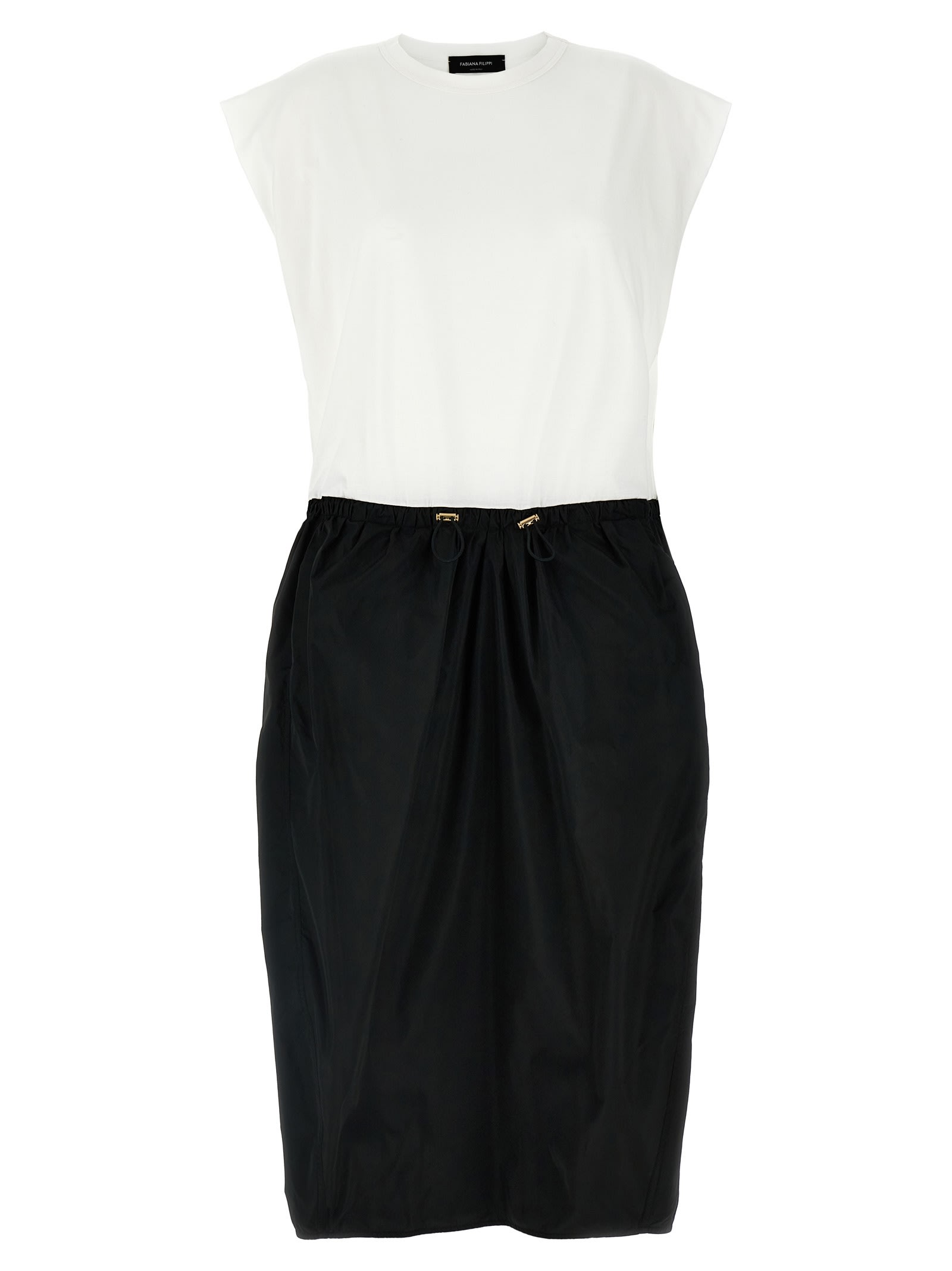 ワンピース FABIANA FILIPPI 'Baloon' dress White/Black ABD265F166L223 Fabiana Filippi Baloon Dress - White/Black | Garmentory