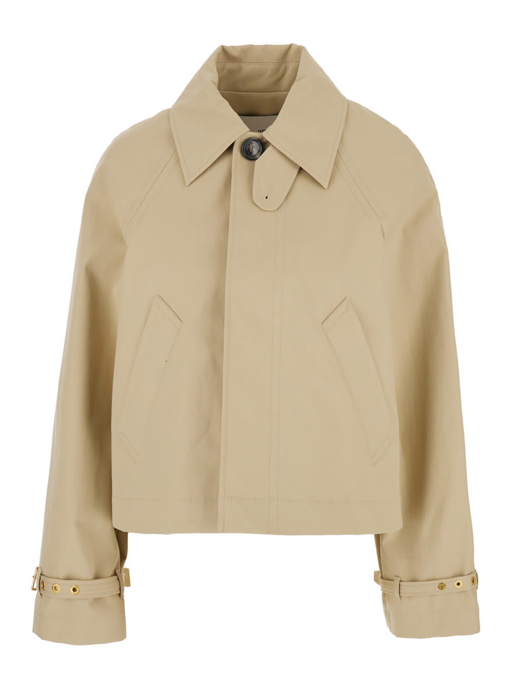 Ami Alexandre Mattiussi Trench Coat - Beige | Garmentory