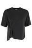 Dondup Drap T-Shirt - Black - Thumbnail 1
