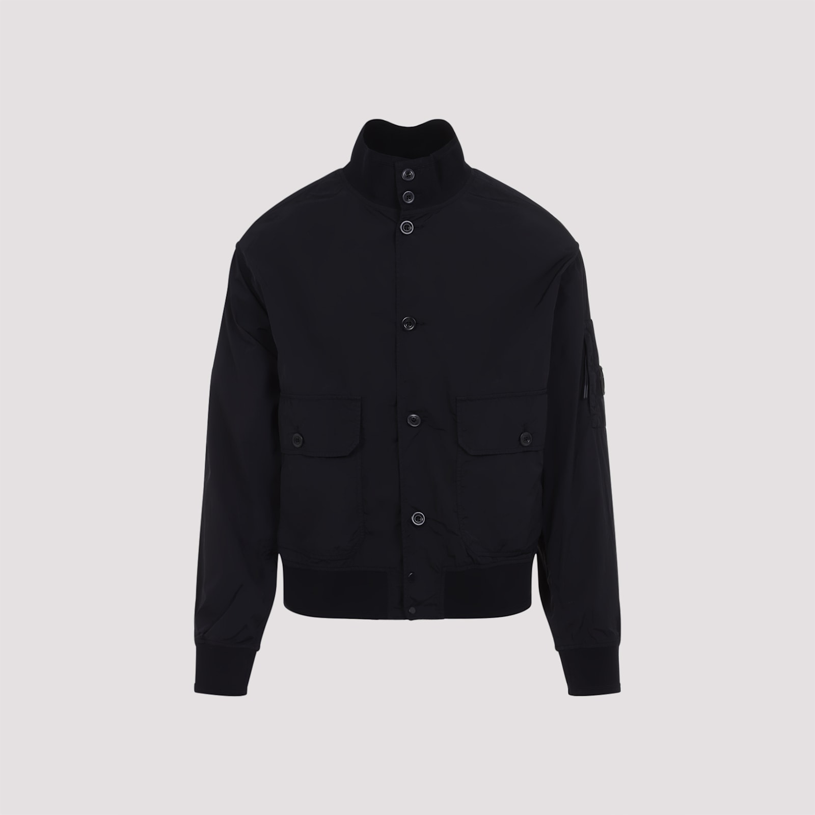 C.P. Company Chrome-R Full Button Jacket - Total Eclipse | Garmentory