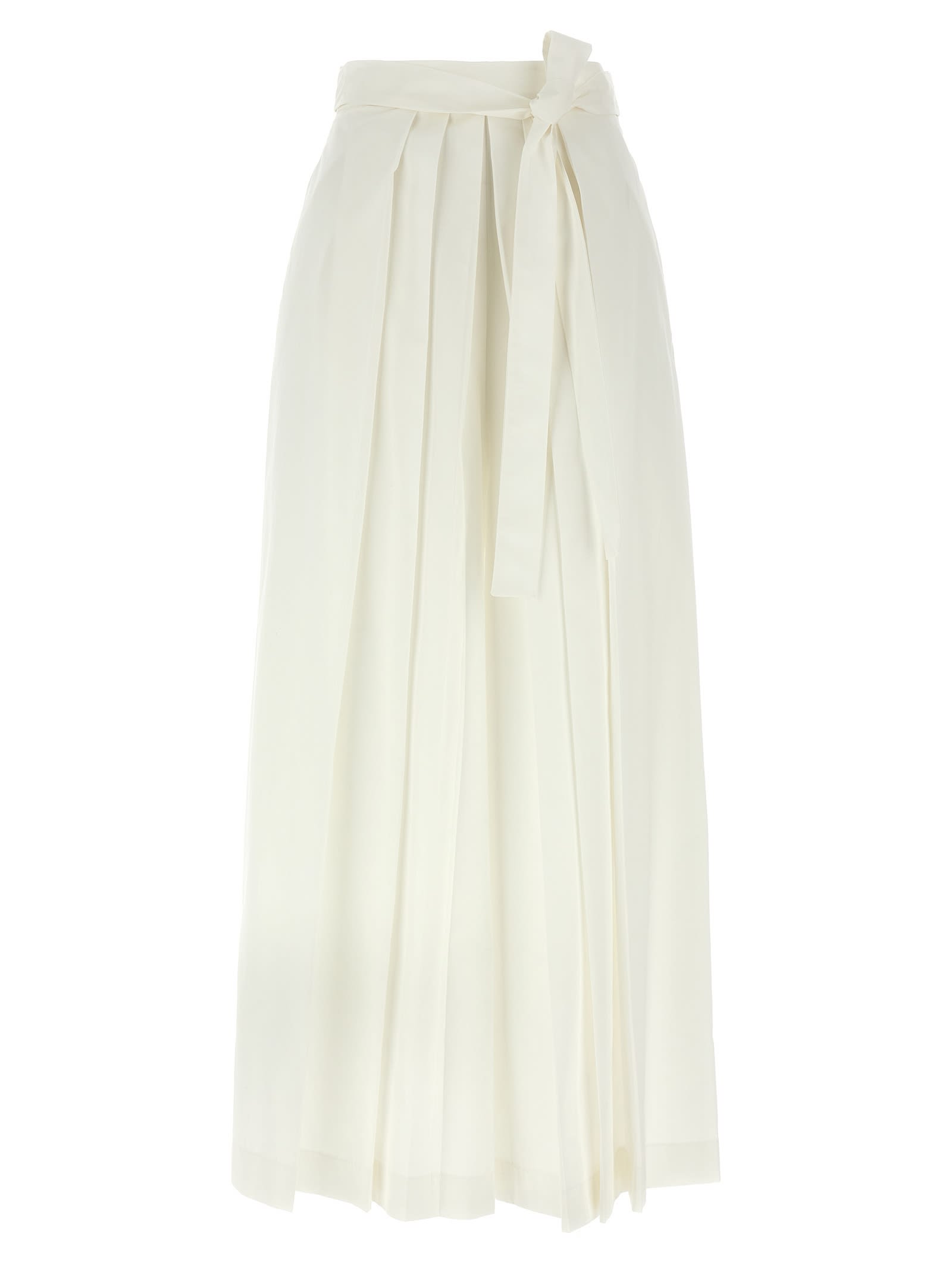 パンツ FABIANA FILIPPI Wide range of trousers White Fabiana Filippi Wide Range Of Trousers - White | Garmentory
