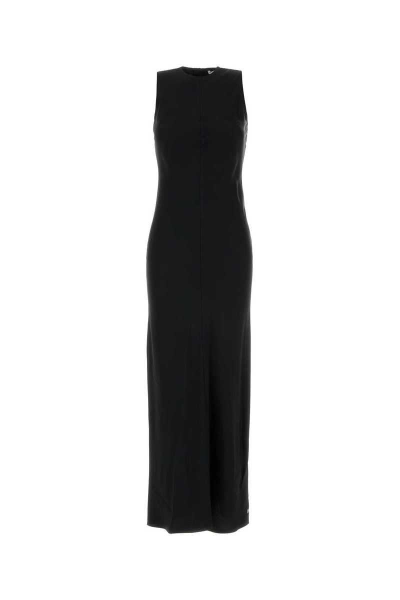 【送料&関税込】Ami Alexandre Mattiussi Black Jersey Dress Ami Alexandre Mattiussi Jersey Dress - Black | Garmentory