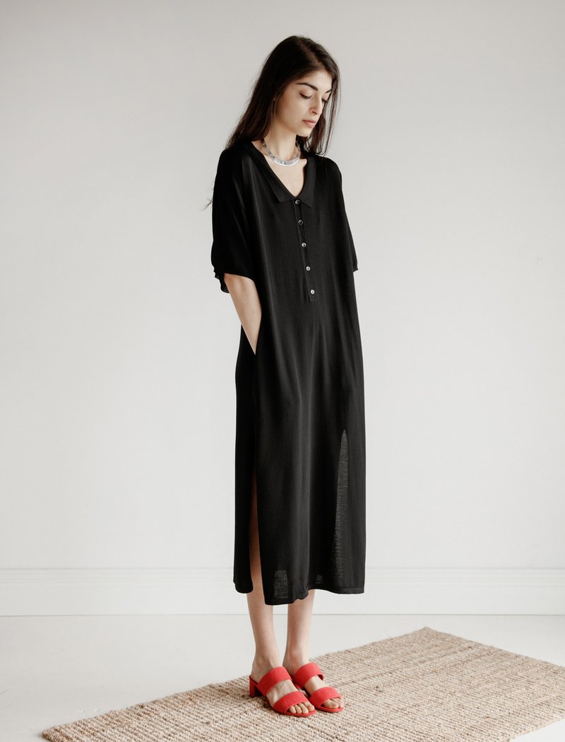 Totme Belize Dress - Black | Garmentory