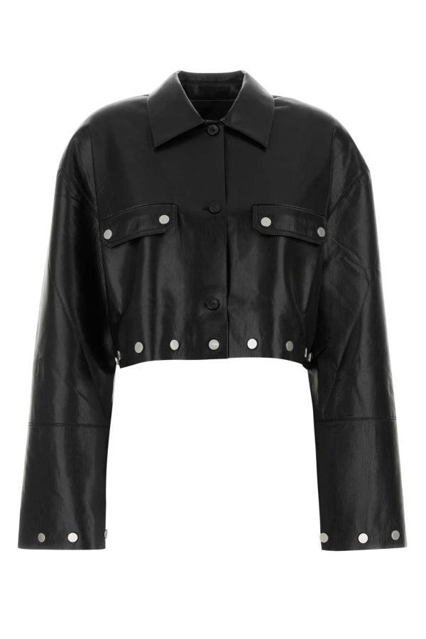 Nanushka Kassie Shirt - Black