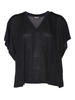 Dondup V Neck Sweater - Black - Thumbnail 1