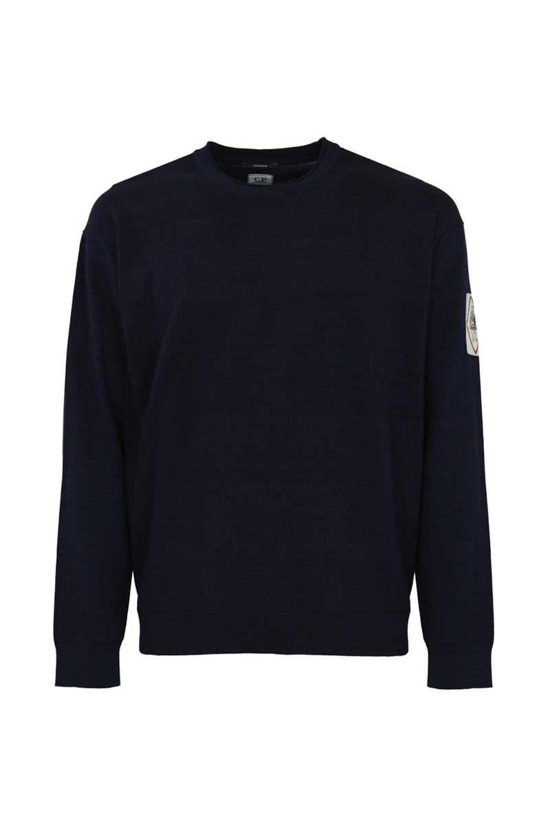 Company Indigo Cotton Sweater Vanis Sweater Indigo