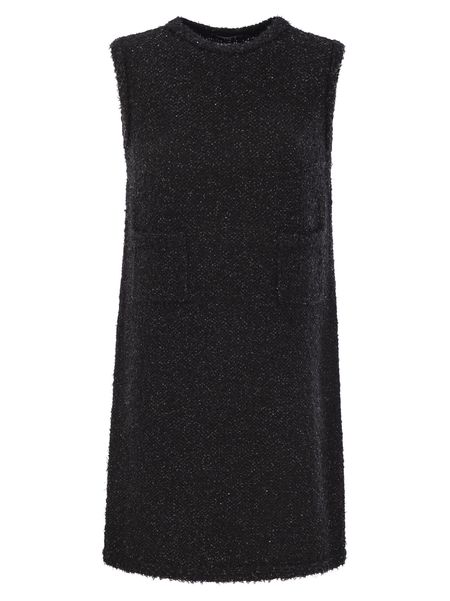 Fabiana Filippi Knitted Mini Dress With Sequin Edging