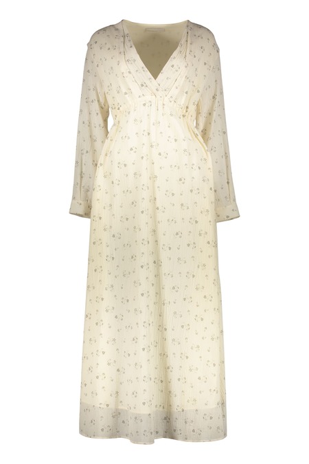 ワンピース FABIANA FILIPPI Long cotton chemisier dress Fabiana Filippi Long Cotton Chemisier Dress - White | Garmentory