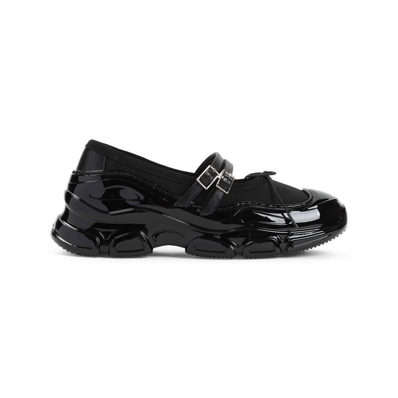 バレエシューズ SIMOEN ROCHA MESH TRACKER BALLERINA Simone Rocha Mesh Tracker Ballerina - Black | Garmentory