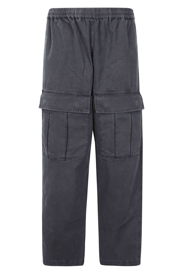 Acne Studios Logo Embroidered Mid-waist Pants