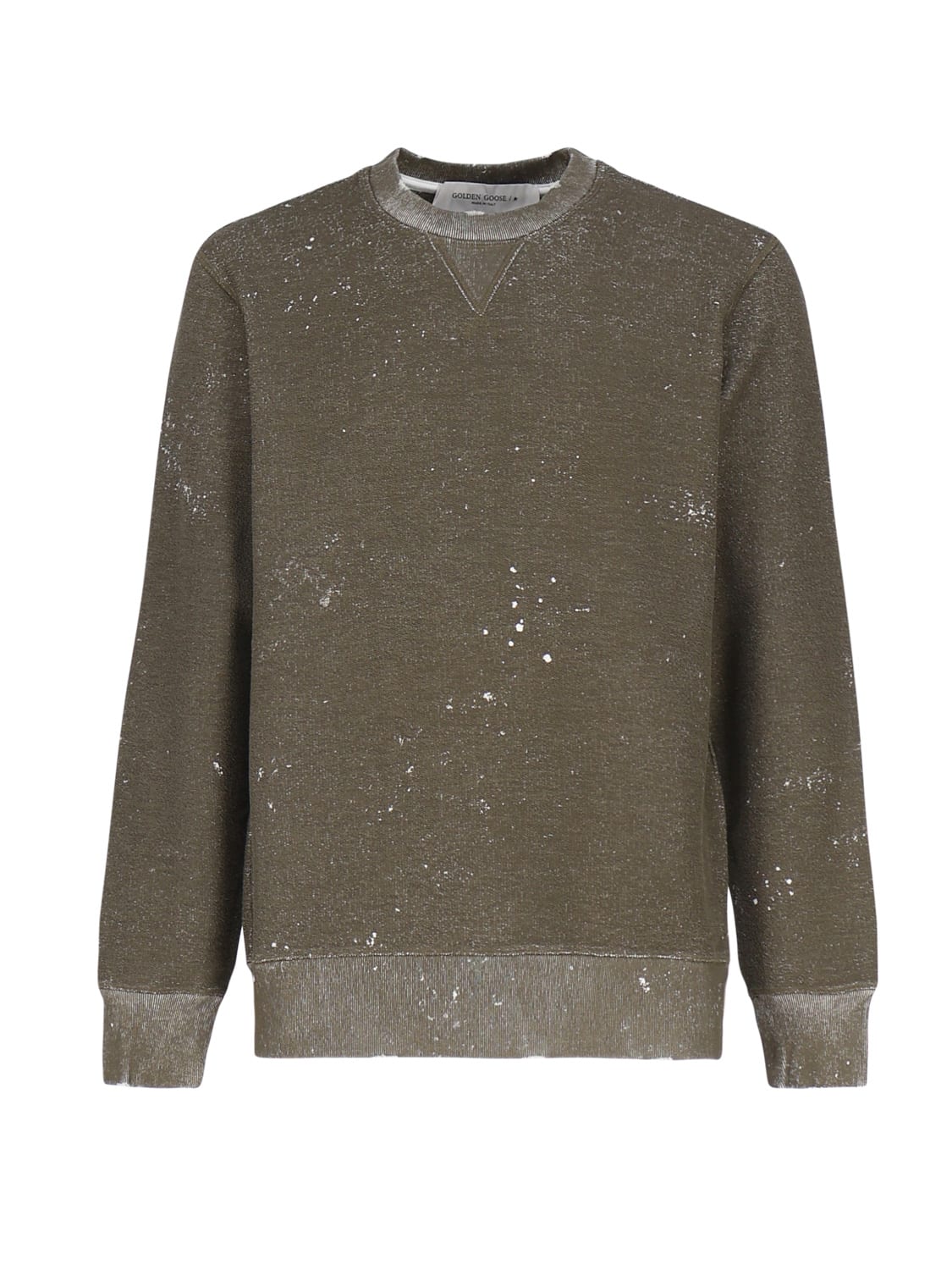Golden Goose Journey Distressed Sweatshirt - Beech | Garmentory