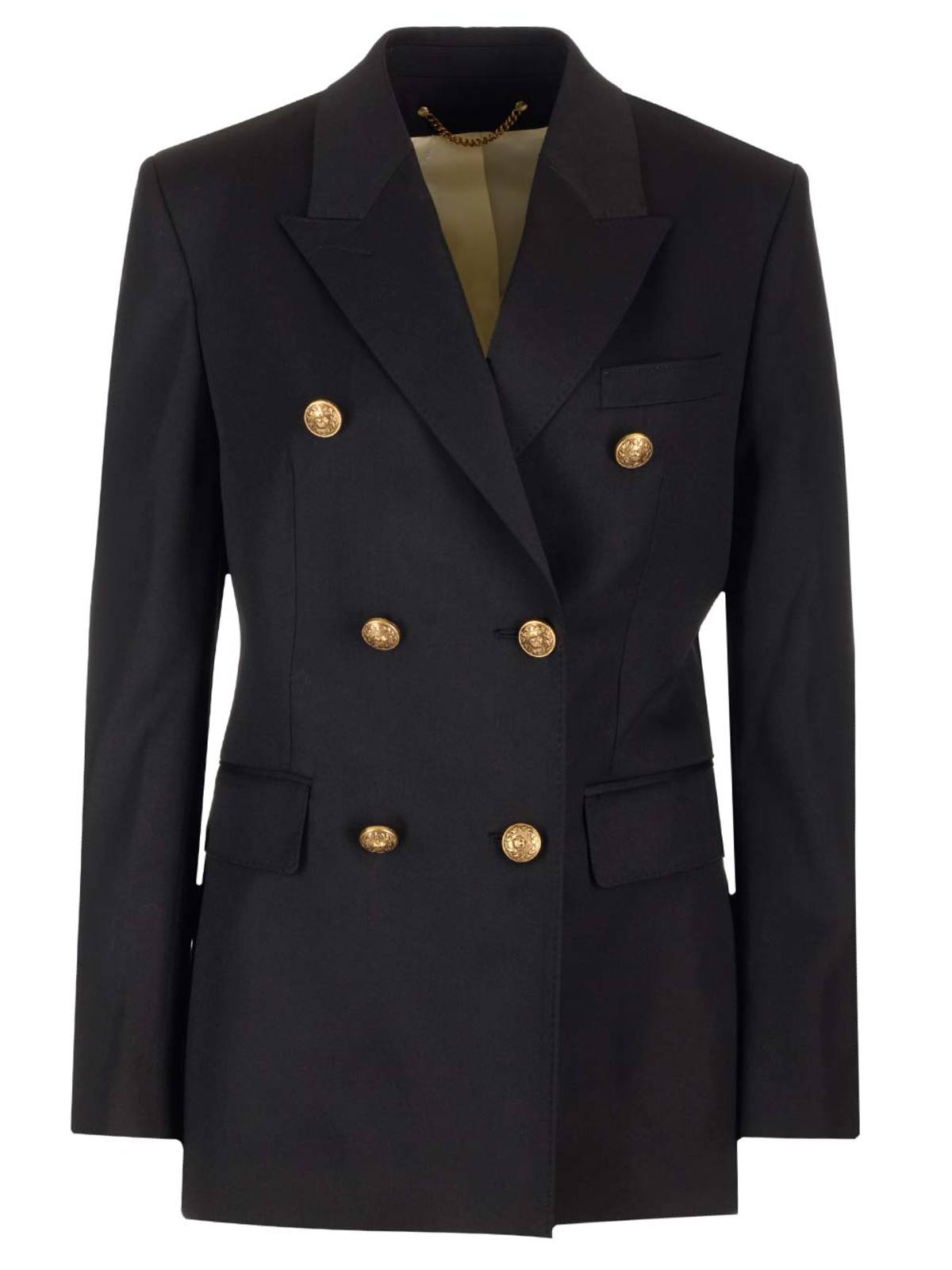 Golden Goose Double-Breasted Blazer - Black | Garmentory