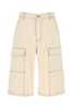 Ami Alexandre Mattiussi Sand Denim Bermuda Shorts - Whitecream - Thumbnail 1