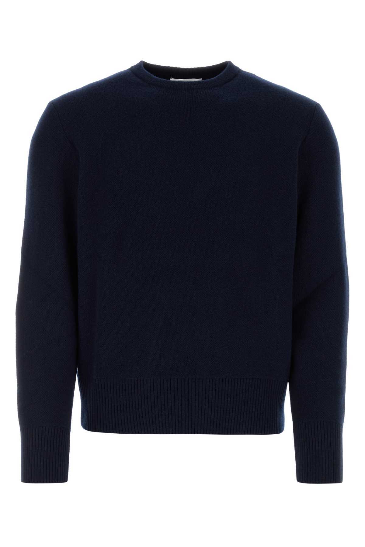 Thom Browne Midnight Blue Wool Sweater - Midnight Blue - Image 1 of 2