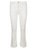 Dondup White Flared Jeans - White - Thumbnail 1