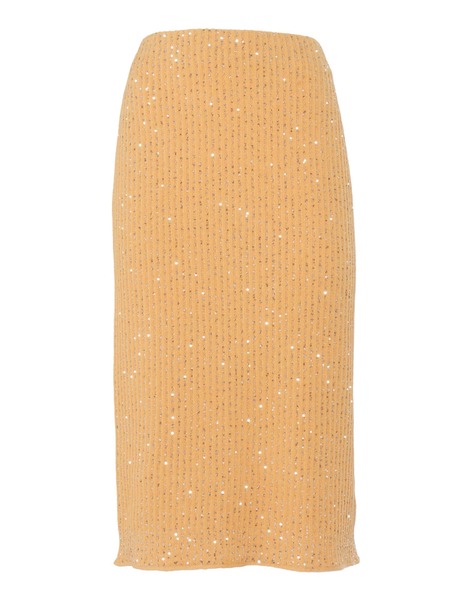 スカート FABIANA FILIPPI Taffeta skirt Gold Fabiana Filippi Taffeta Skirt - Gold | Garmentory