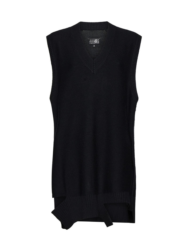 MM6 Maison Margiela Mini Dress - Black | Garmentory