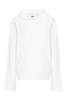 MM6 Maison Margiela Knitted Hoodie - White - Thumbnail 1