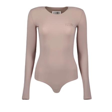 Tシャツ・カットソー Mm6 Maison Margiela Long-Sleeved Leotard MM6 Maison Margiela Long-Sleeve Bodysuit - Bergdorf Goodman