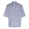 Acne Studios Checkered Buttoned Shirt - Blue - Thumbnail 1