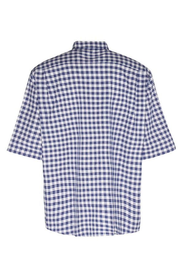 Acne Studios Checkered Buttoned Shirt - Blue