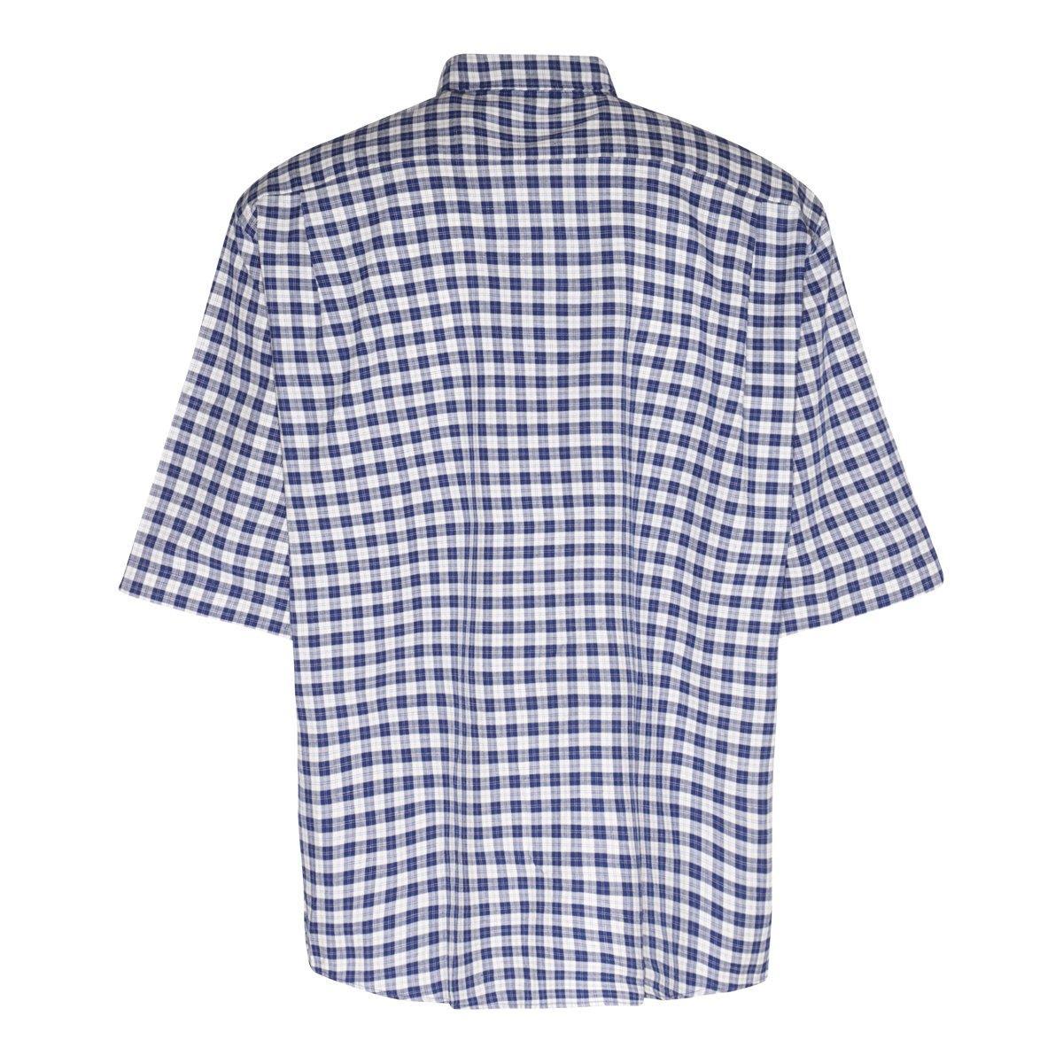 Acne Studios Checkered Buttoned Shirt - Blue - Image 2 of 2