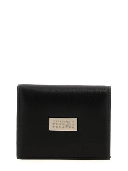 【送料&関税込】MM6 Maison Margiela Zipped Coin Purse MM6 Maison Margiela stitch-logo Coin Purse | Black | FARFETCH JO