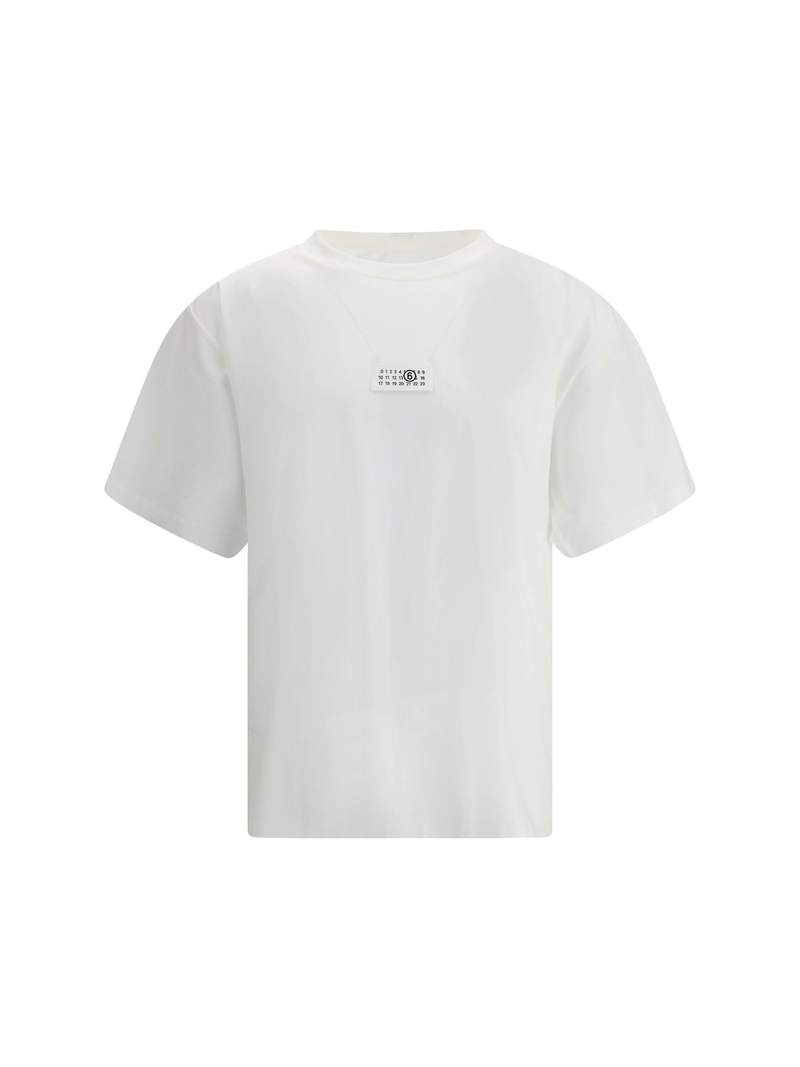 MM6 Maison Margiela T-shirt - Off White | Garmentory MM6 Maison Margiela T-shirt - Off White | Garmentory