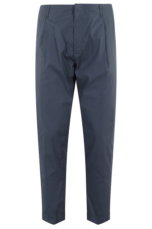 Dondup Ben Poplin Trousers - Blu Scuro