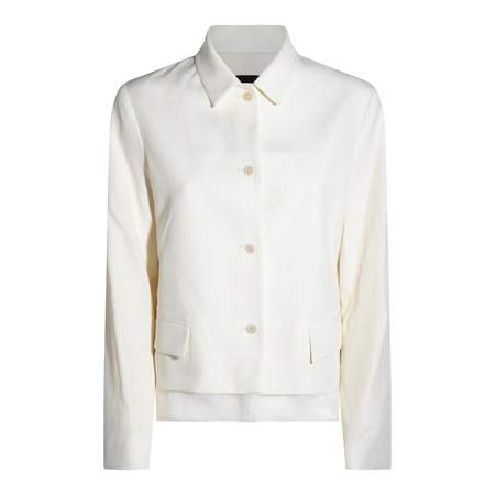 Fabiana Filippi Wool And Linen Mat Jacket - Beige | Garmentory