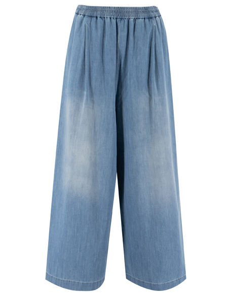 デニム・ジーパン FABIANA FILIPPI Diamond thread jeans Fabiana Filippi Diamond Thread Jeans - Blue | Garmentory