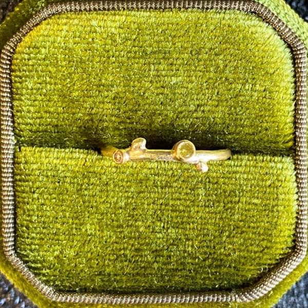 Anna Johnson Canary Spirea Ring