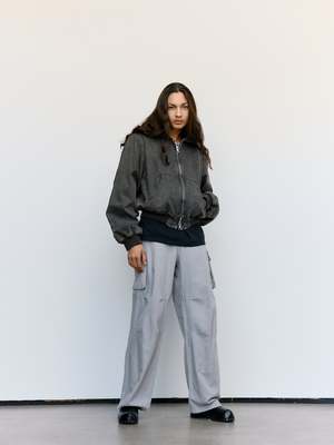 Our legacy BANK JACKET フードパーカー Our Legacy Bank Jacket | Black Coated Wash | Canoe Club