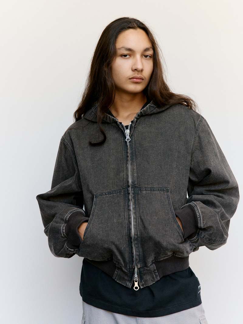 ★OUR LEGACY★ バンク ジャケット Black Coated Wash Our Legacy - Bank Jacket Black Coated Wash