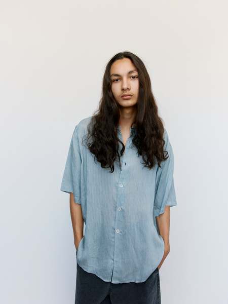 トップス OUR LEGACY BEYOND SHIRT Charcoal Bordeau Our Legacy Beyond Shirt Charcoal Bordeaux Cotton Silk – Neighbour