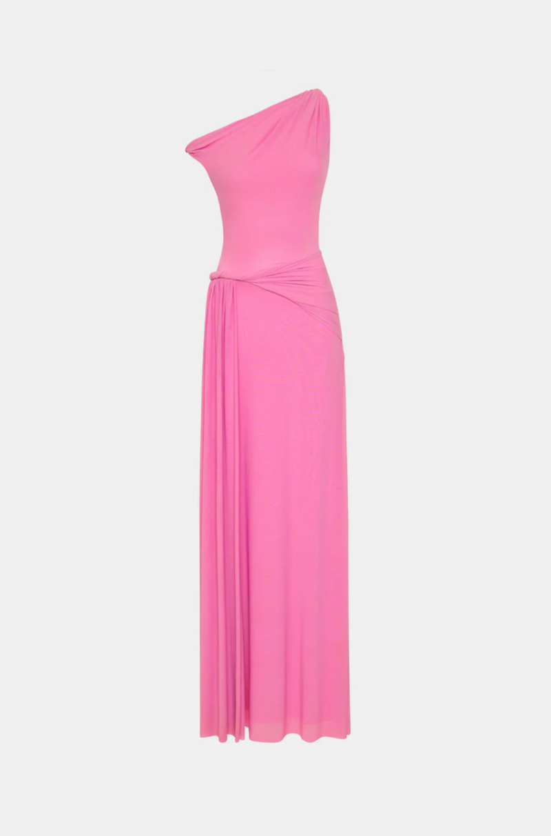 MISHA Sisal Mesh Maxi Dress | Garmentory