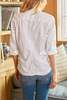Frank & Eileen Barry White Crinkle Shirt - White - Thumbnail 3
