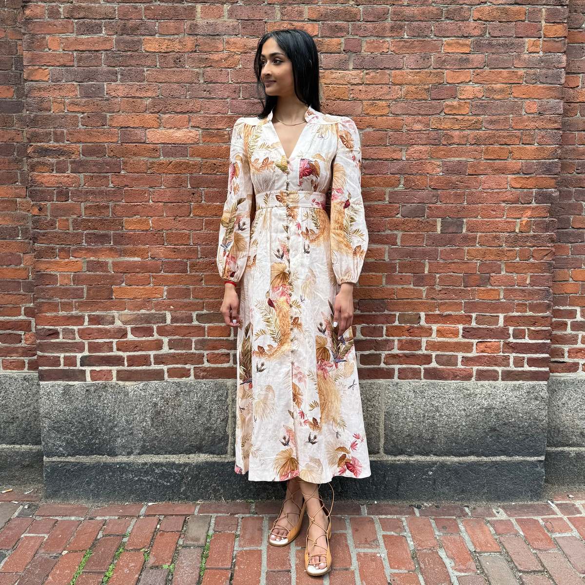 【関税込み】ZIMMERMANN Acension Plunge' dress Zimmermann Ascension Plunge Halter Maxi Dress | Shopbop
