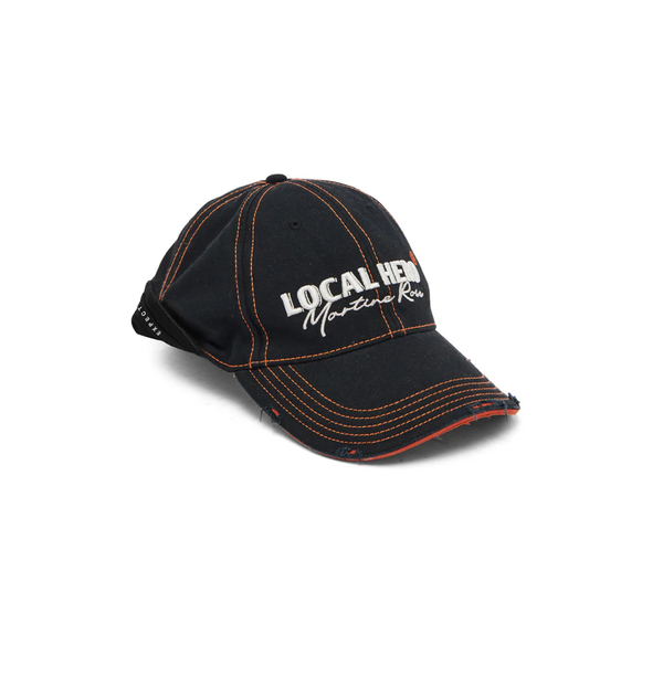 Martine Rose Roll Back Cap - Black | Garmentory