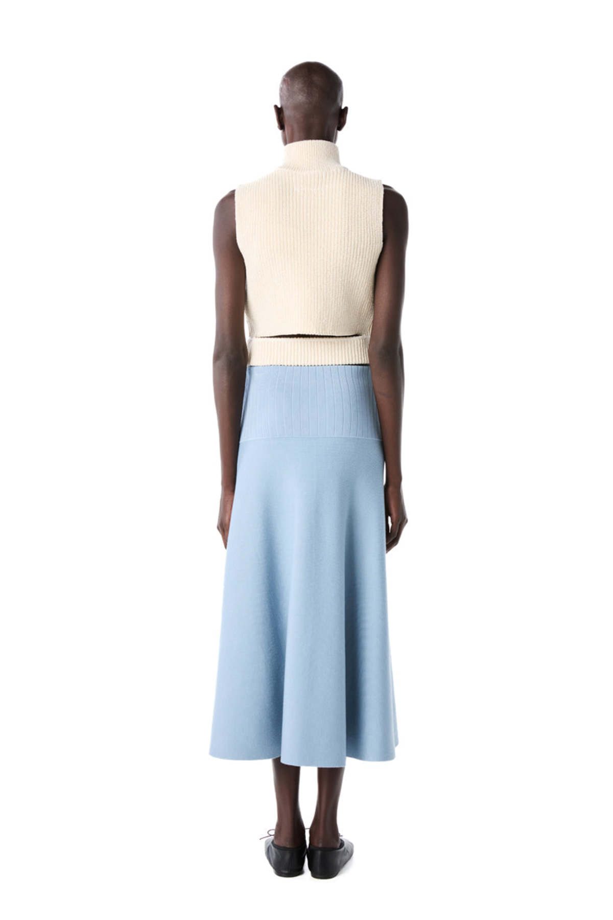 MM6 Maison Margiela Turtleneck Knit Top - Image 3 of 3